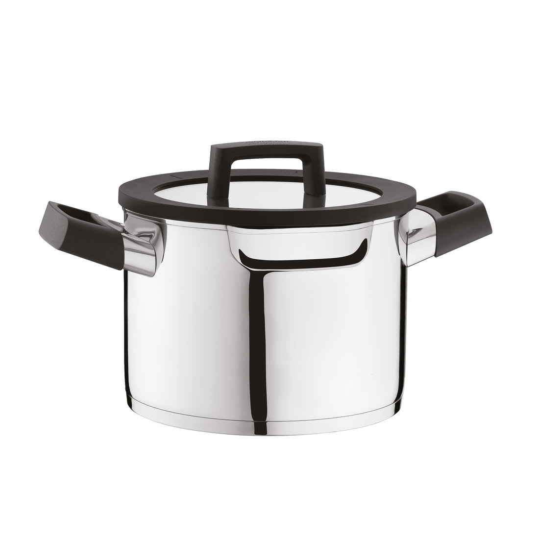 BergHOFF 6-Piece Cookware Set - Uqonic Downdraft Series with Steam Control Lids for Odour-Free Cooking