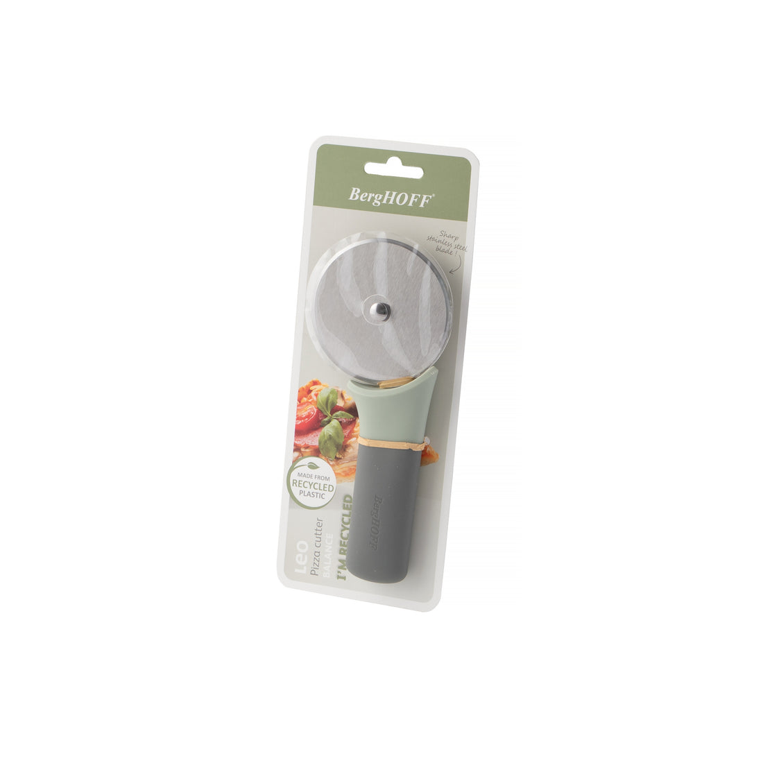 BergHOFF Pizza Cutter - Balance Series with Ergonomic Handle and Stainless Steel Blade