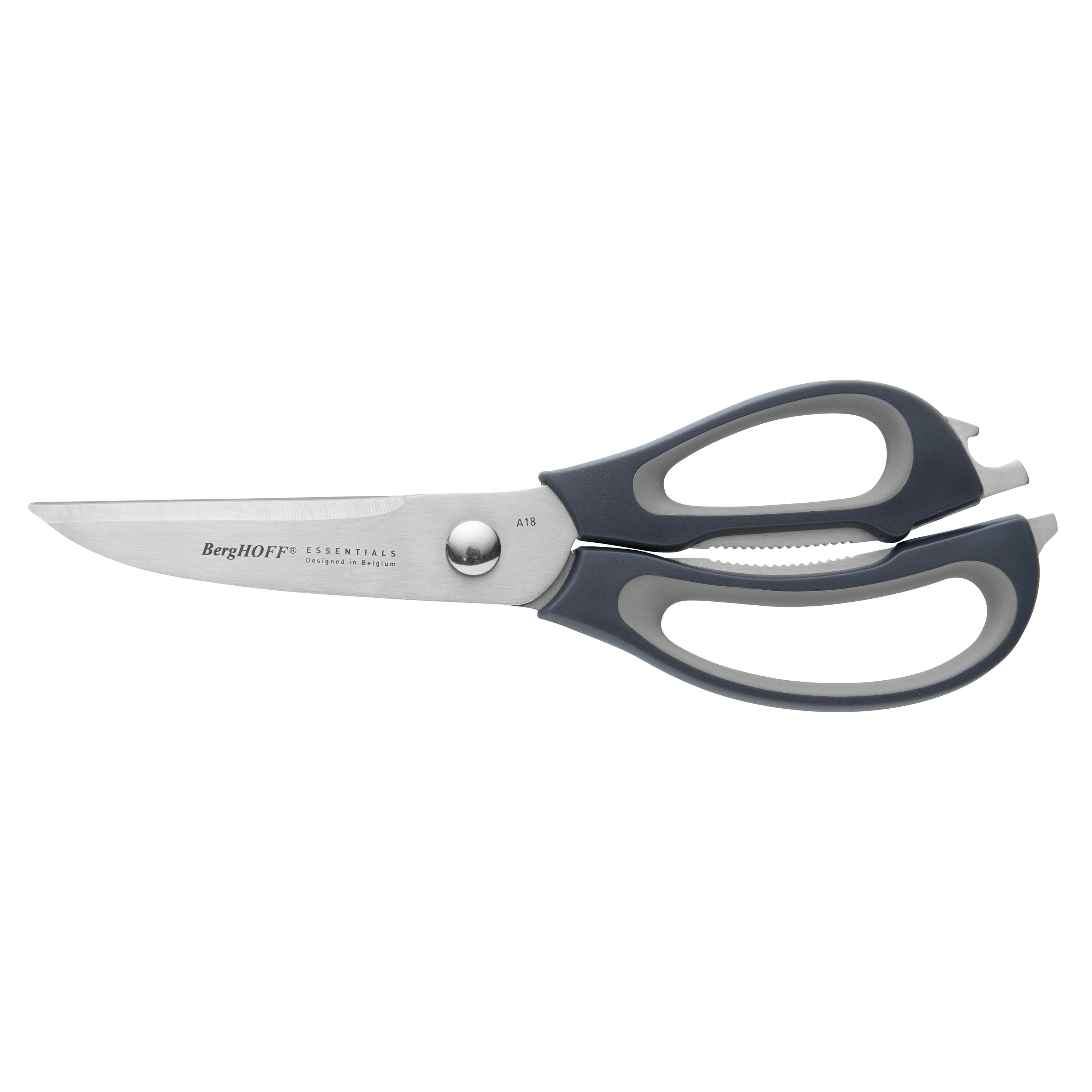 BergHOFF 22cm Kitchen Scissors
– Stainless Steel Blades with Ergonomic Non-Slip Handles