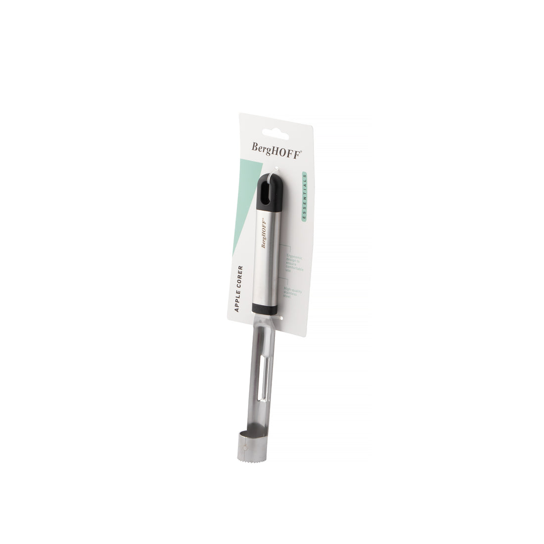BergHOFF Apple Corer - Stainless Steel with Serrated Tip and Integrated Peeler