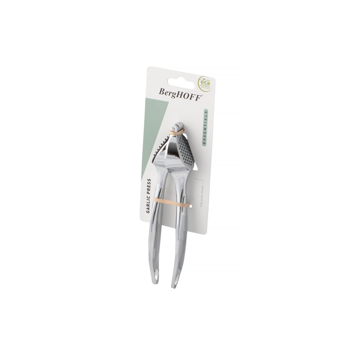 BergHOFF Garlic Press - Zinc Alloy Design with Large Capacity and Easy-Clean Surface