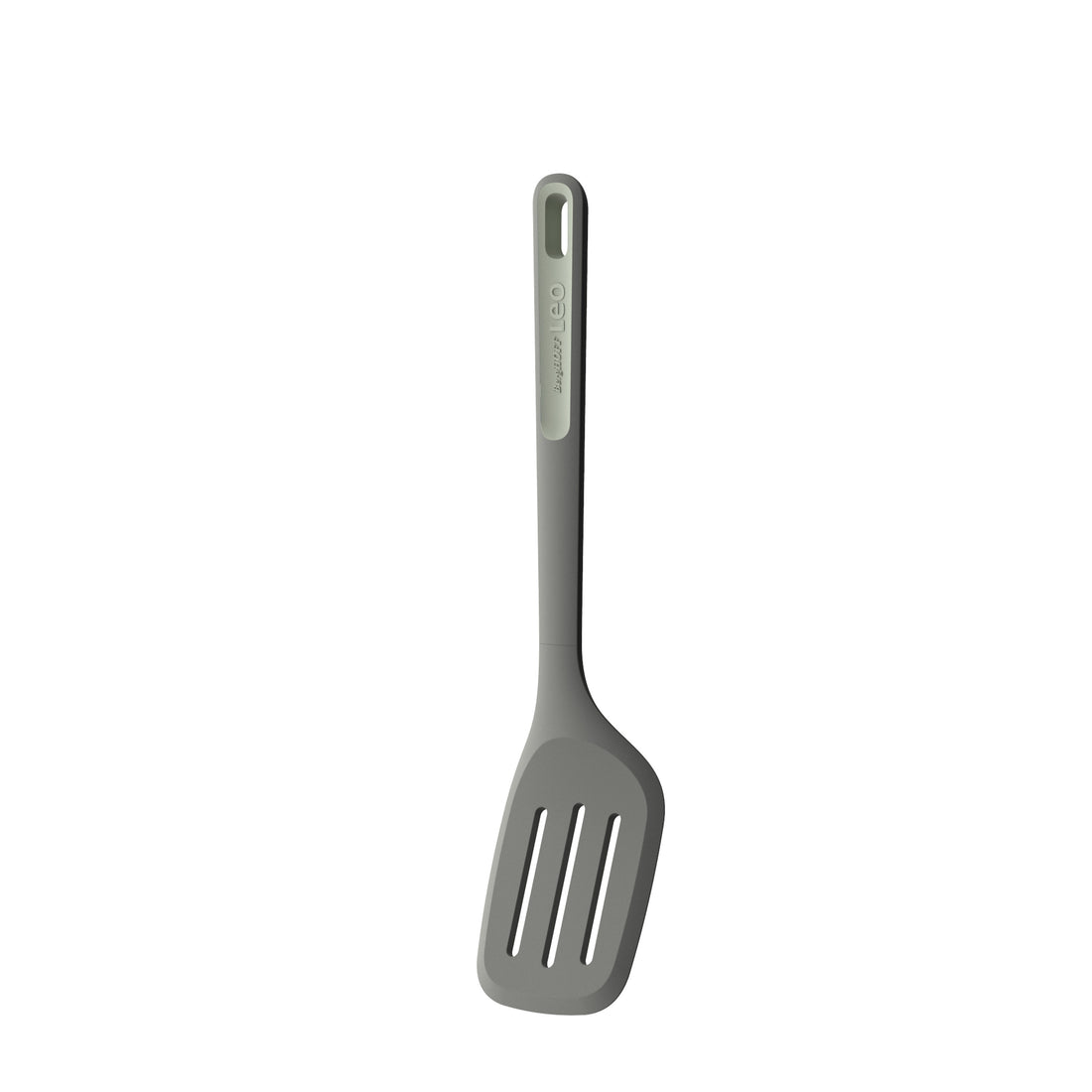 BergHOFF Slotted Turner - Balance Series with Flexible Silicone Edge, Recycled Plastic and Easy Storage