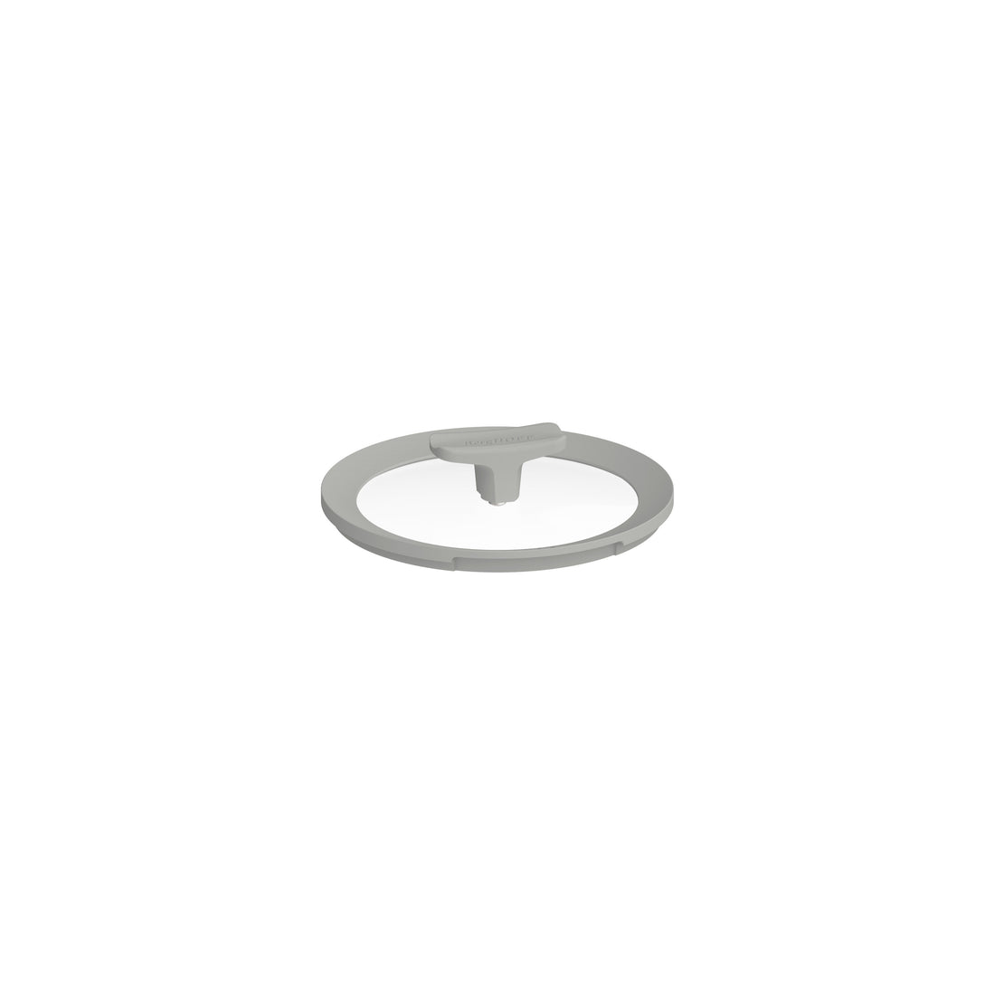 BergHOFF 20cm Glass Lid - Balance Moonmist with Silicone Rim, Steam Vent & Spoon Rest Knob