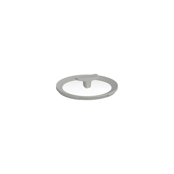 BergHOFF 20cm Glass Lid - Balance Moonmist with Silicone Rim, Steam Vent & Spoon Rest Knob