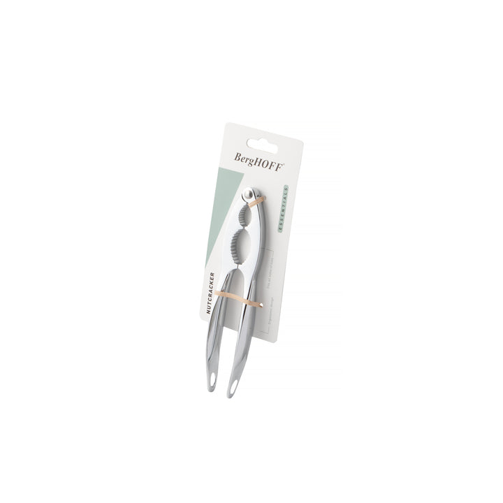 BergHOFF Nut Cracker - Zinc Alloy with Dual-Size Grooved Grips for Easy Shelling