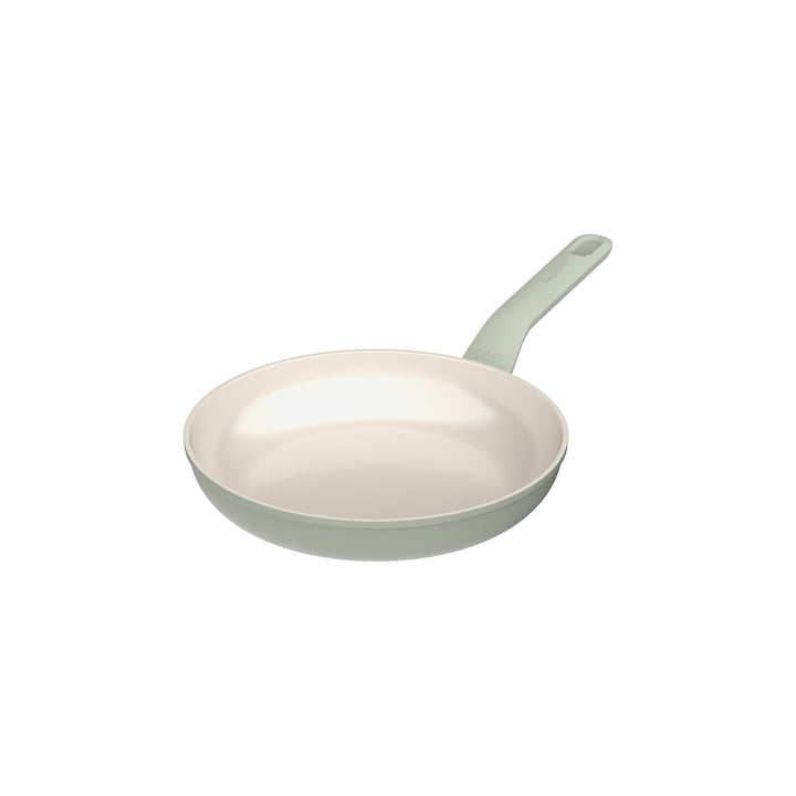 BergHOFF 24cm Frying Pan - Balance Sage Non-Stick Pan with Fast Heating Aluminium Base