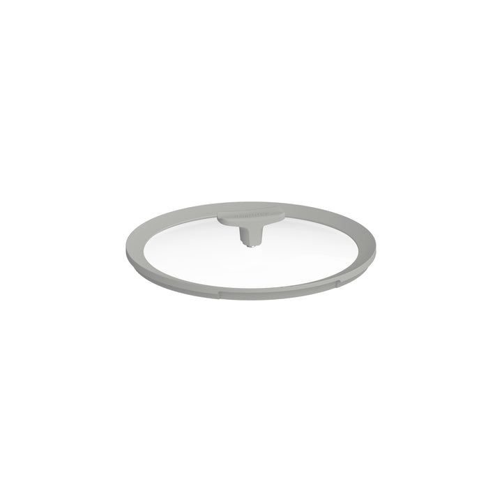 BergHOFF 28cm Glass Lid - Balance Moonmist with Silicone Rim, Steam Vent and Comfort Grip