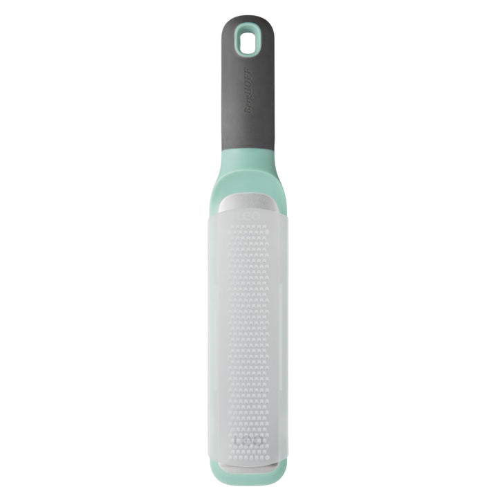BergHOFF Zester and Rasp Grater - Sharp Stainless Steel Blade with Bowl Notches & Protective Storage Cover