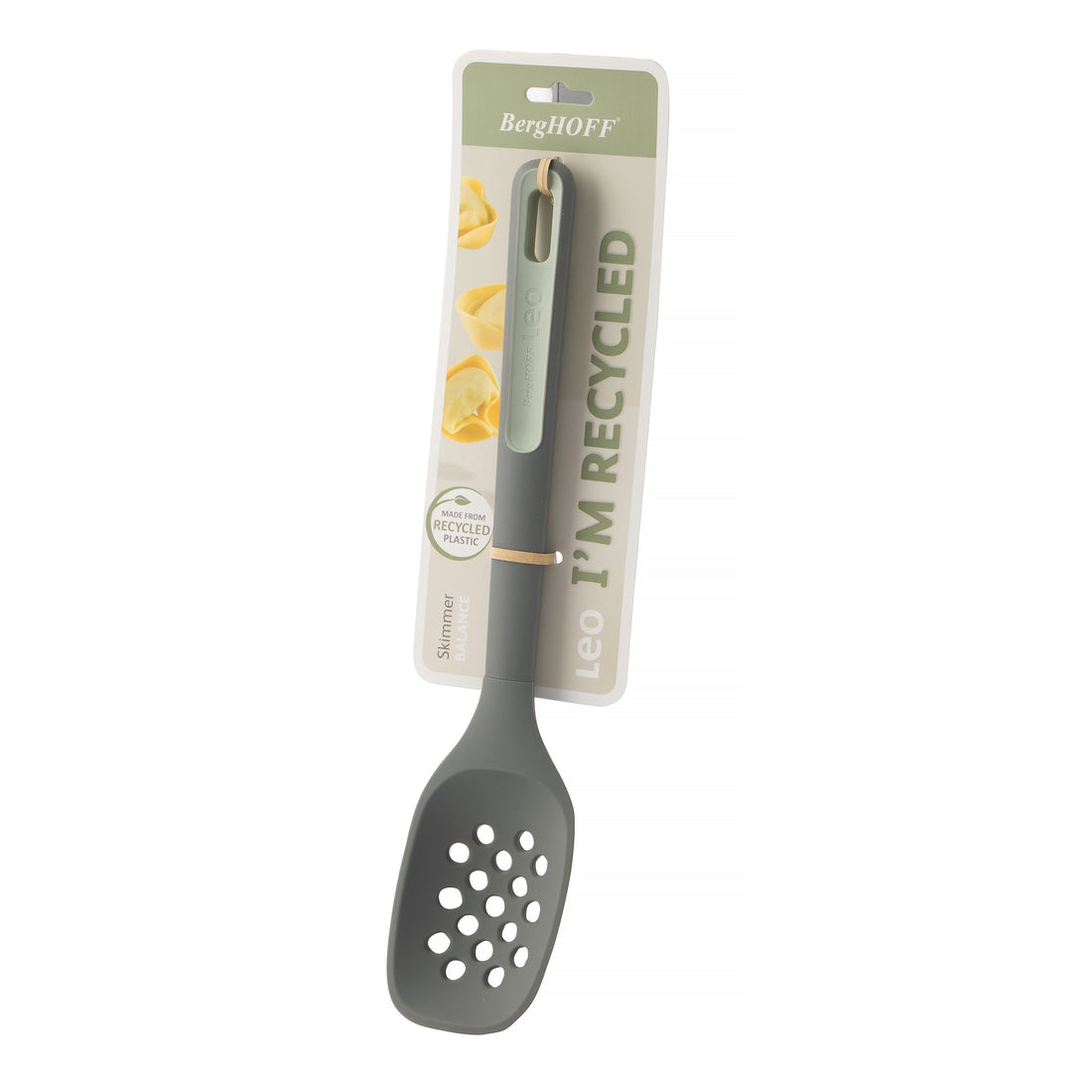 BergHOFF Skimmer - Balance Series Silicone Skimmer with Recycled Plastic and Soft-Touch Handle